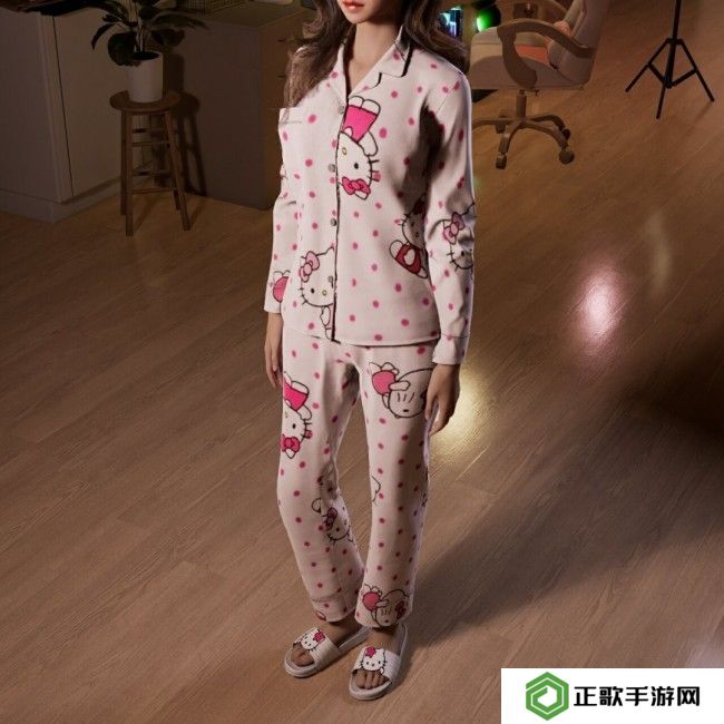 《inZOI》凯蒂猫睡衣服装分享
