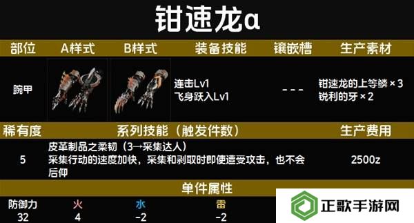怪物猎人荒野套装效果图鉴   全套装效果及制作材料总汇图片45