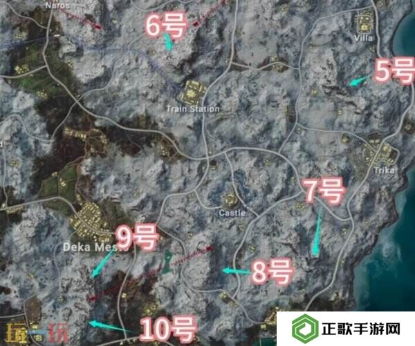 PUBG全地图密室位置汇总 密室分布点位高清图解
