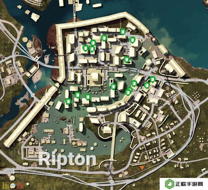 PUBG帝斯顿安全门位置大全 安全门密室全点位高清图