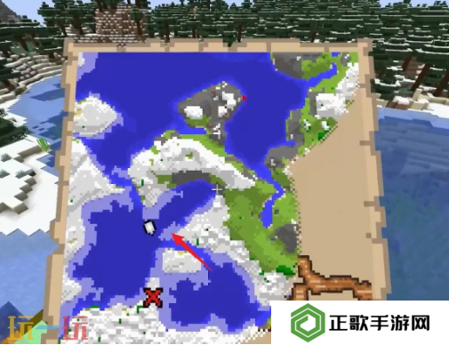 我的世界藏宝图找不到宝藏怎么办 红叉宝藏寻找方法分享