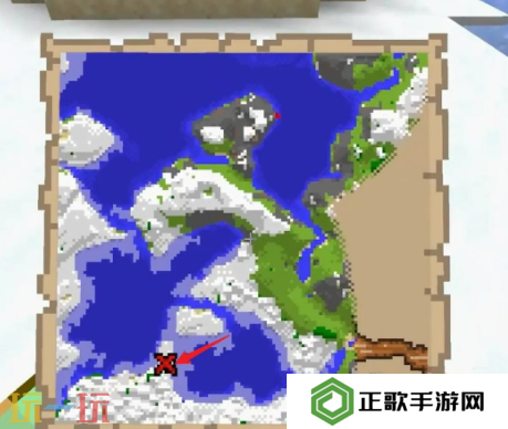 我的世界藏宝图找不到宝藏怎么办 红叉宝藏寻找方法分享