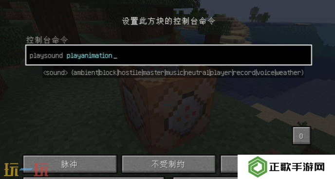 我的世界playanimation指令怎么用 指令详细使用方法介绍