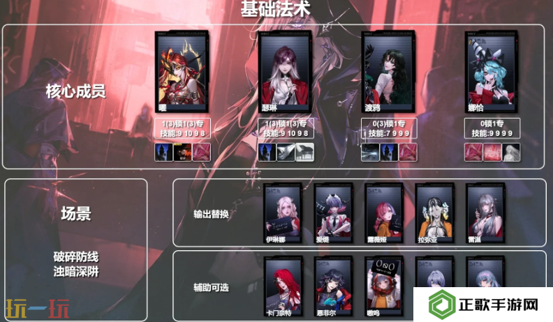无期迷途法队怎么配队 无期迷途法术队体系配队推荐